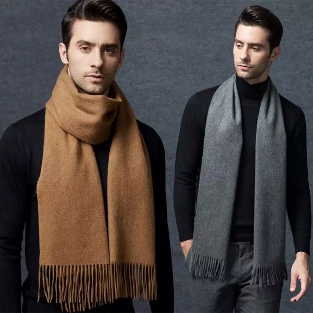 Gentleman Apparels Cashmere Scarf - Grey